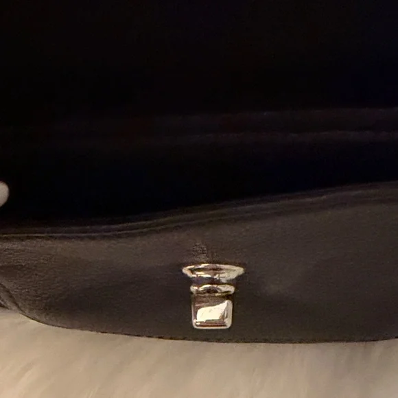 Coach Black Pebbled Leather Crossbody with Front Turn-Lock Pocket - Picture 3 of 9